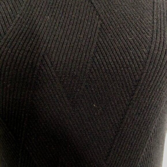 Free People Beach Dress L Black Kristy Halter Knit Sweater Midi Dress Revolve - Picture 3 of 15